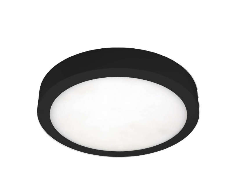 Unibright - MOON DALI Dim CCT rond diam. 300mm 24W zwart - MN30024WBDDCCT