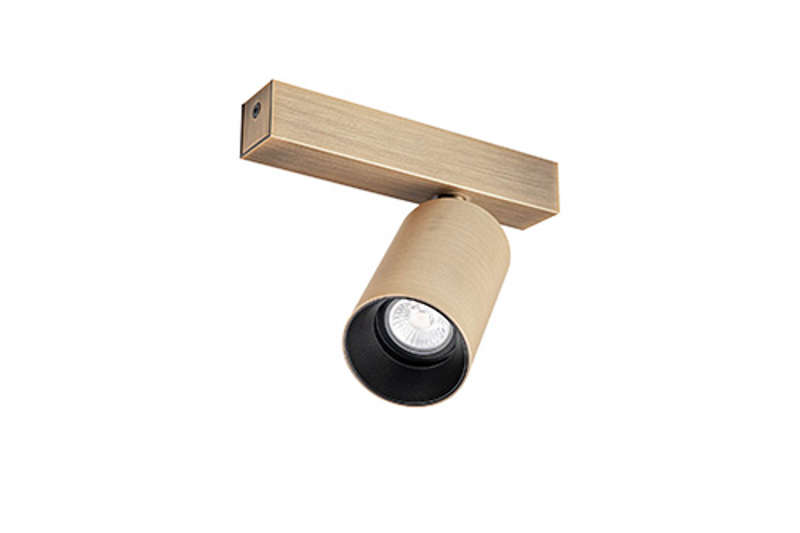 Unibright - ORIENT 1 opbouwarmatuur bronzato GU10 2700K Incl. 6W - OR15BR27