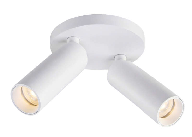Unibright - Eliva 2 Rond Wit 2 x 5W 2700K incl. ledlamp - ELR25W27