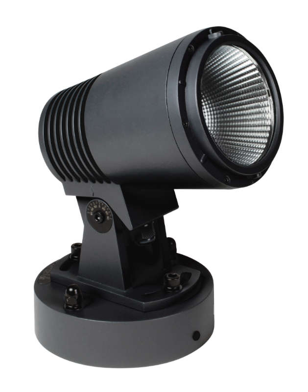 Proled - Axis Medium 220 VAC zwart - L173346MAC