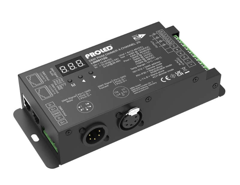 Proled - DMX PWM DIMMER 4 KANAL 2G - L5000112G