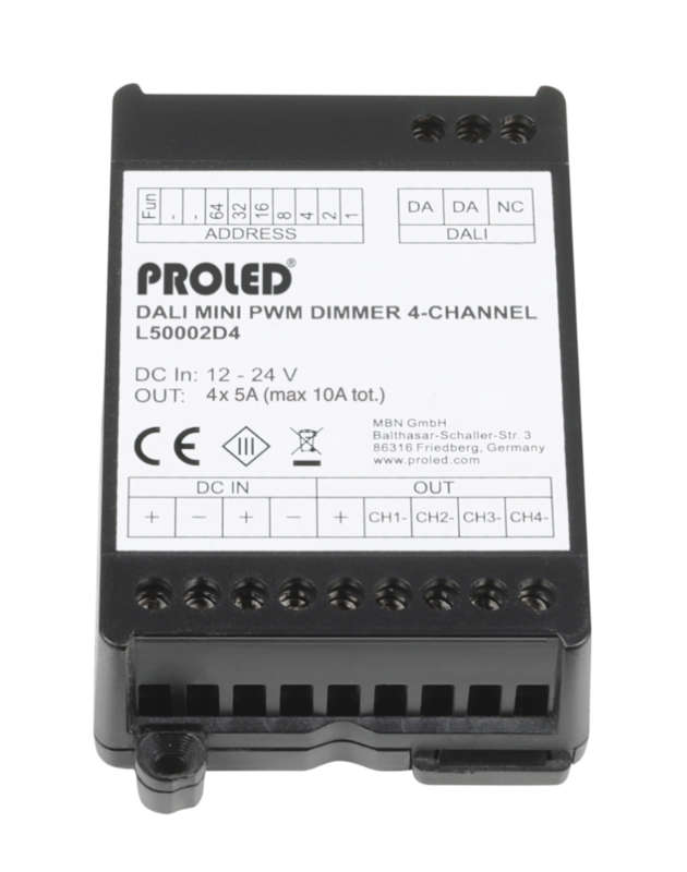 Proled - DALI MINI PWM DIMMER 4 CH - L50002D4