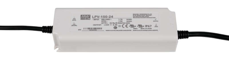 MEAN WELL - LED Driver IP67 24Vdc 150W - LPV-150-24