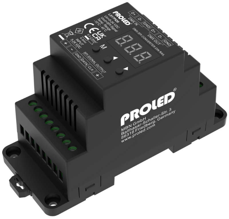 Proled - DMX SPI Converter DIN RAIL - L517PID0
