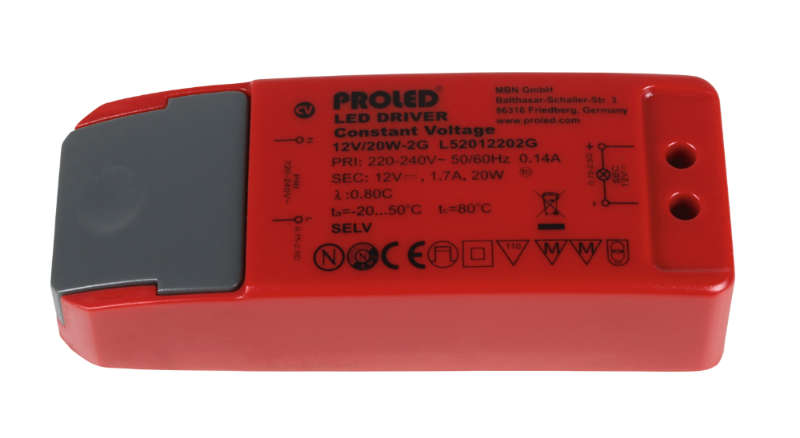 Proled - Puma Voeding 12Vdc 20W - L52012202G