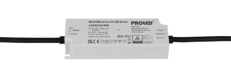 Proled - Dolpin Voeding IP67 24Vdc 40W - L5202404WD