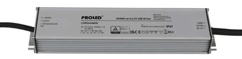 Proled - Shark Voeding IP67 24Vdc 240W - L5202424W2G