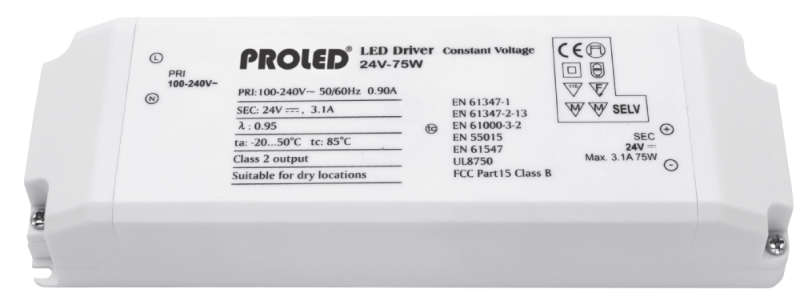 Proled - Puma Voeding 24Vdc 50W - L5202450