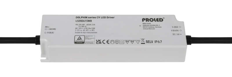 Proled - Dolpin Voeding IP67 48Vdc 150W - L5204815WD