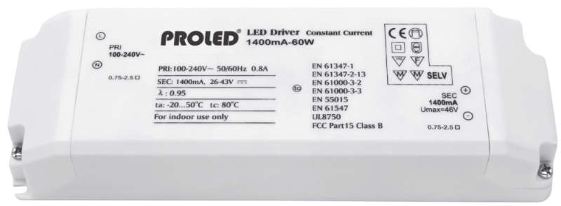 Proled - Puma CCU Voeding 2 40Vdc 20W - L52350202G