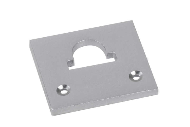 Proled - Eindkap vlak hole aluminium voor M line standard - L690S3EL