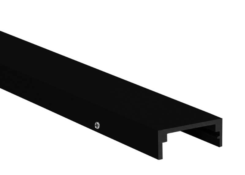 Proled - Montageprofiel zwart 100 cm - L696018B1