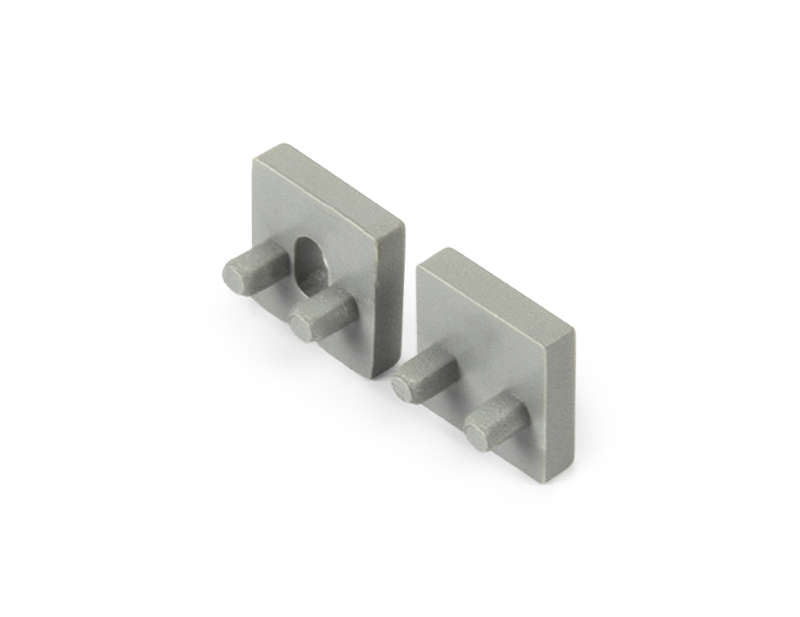 Proled - PLASTIC END CAP FLAT XS LINE STD SET - L69VS3E