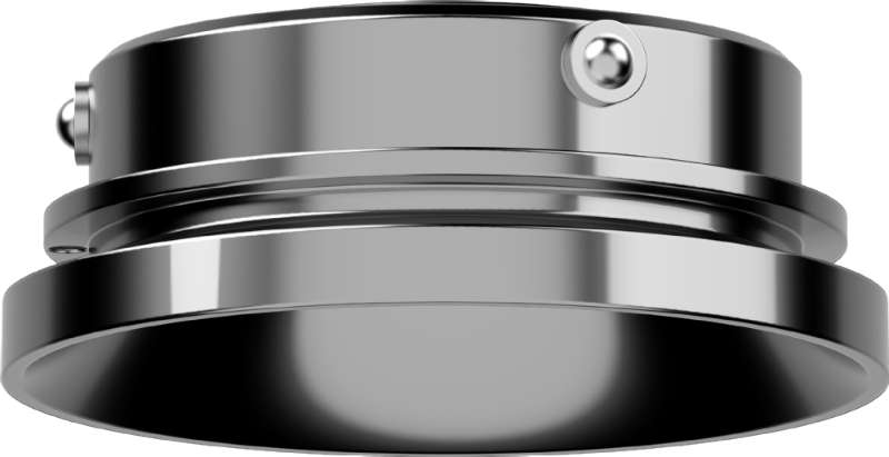 Proled - Koro adj. mini ring specular zwart - L7KMARSB