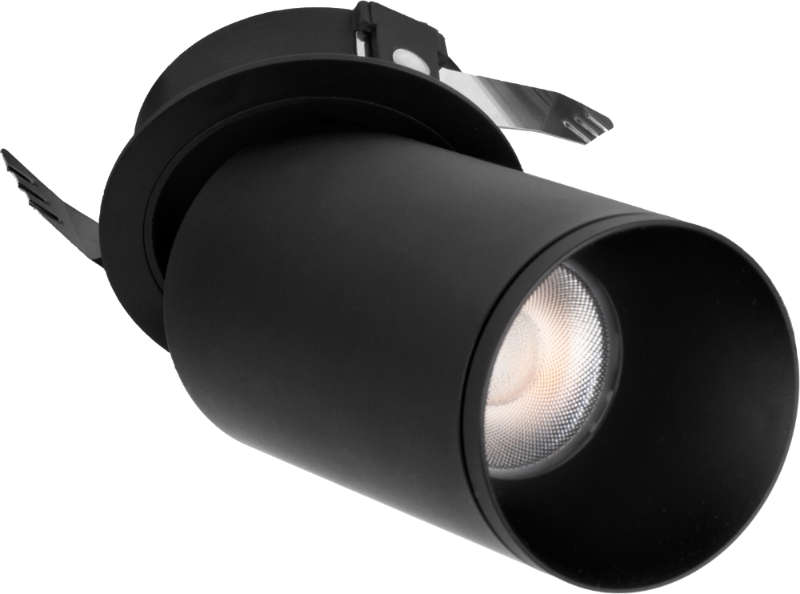 Proled - KORO MINI SEMI RECESSED TD WW BLACK 60° - L7KMSRTD06B60