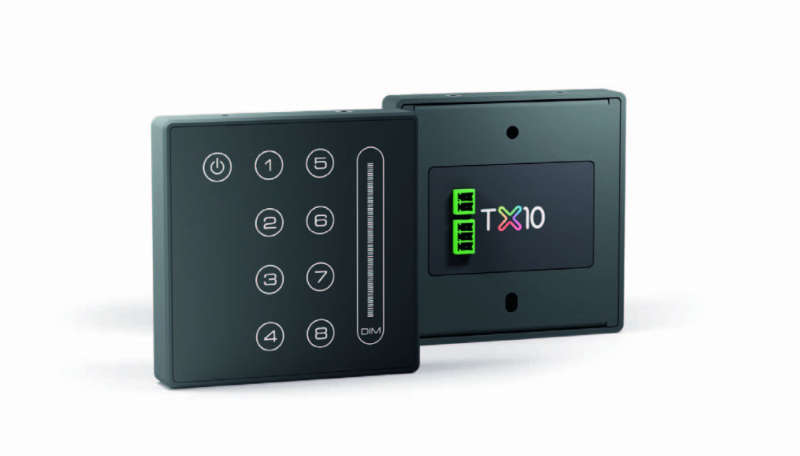 Proled - LED CTRL 10 BUTTON DMX TOUCHPAD - LPLCTX10