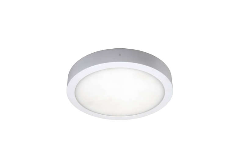 Unibright - MOON CCT + Sensor 180mm 14W wit opbouw 3000K IP54 - MN18014WSCCT