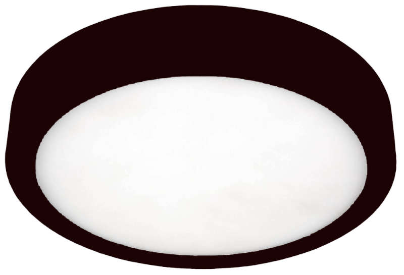 Unibright - MOON DALI Dim CCT rond diam. 500mm 42W zwart 3000K - MN50042BDDCCT
