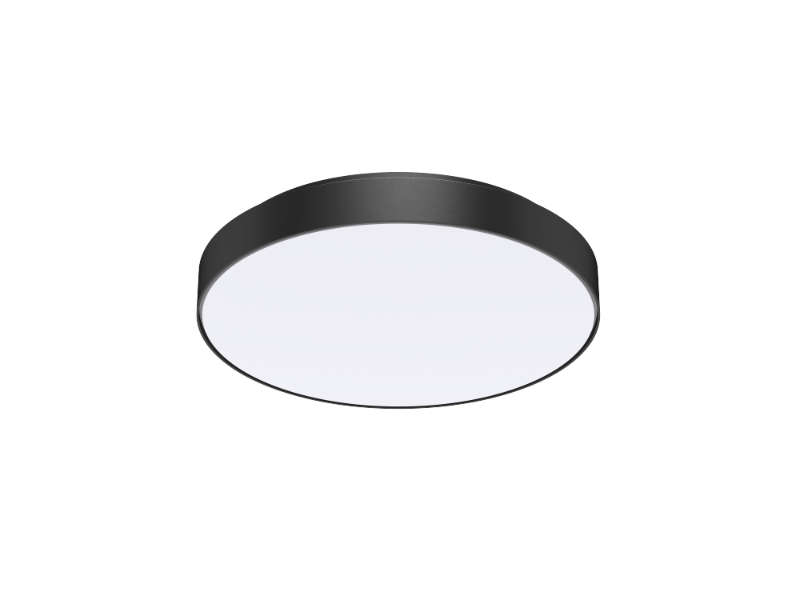 Unibright - MOON Eclipse 400mm 16 30W zwart CCT Emergency - MNEC400BCCTE