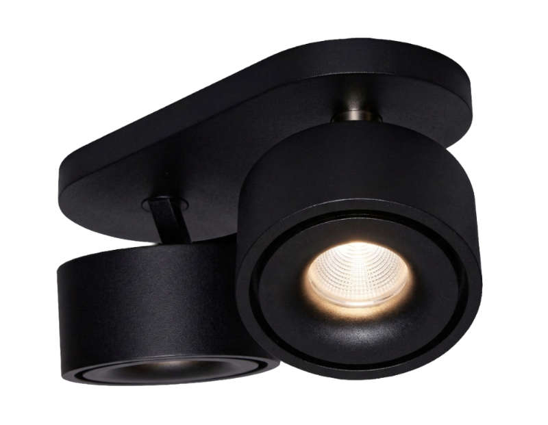 Unibright - Tilt 2 Zwart 27W 3000K - TL22730B