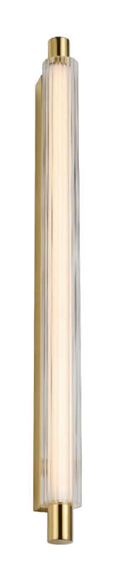 Unibright - Verra 1 wandarmatuur 420 Messing 6W 3000K - VER4206B30