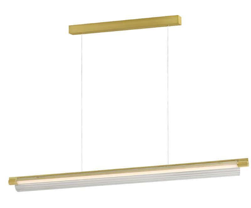 Unibright - Verra pendelarmatuur Messing 19W 3000K - VERS19B30