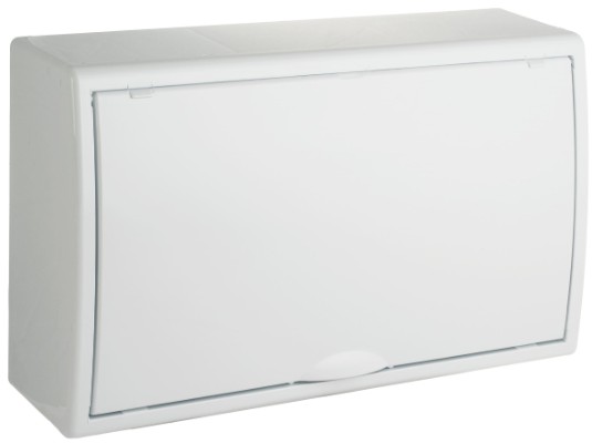 Solera - Arelos opbouwkast 18 modules, witte deur - 8704