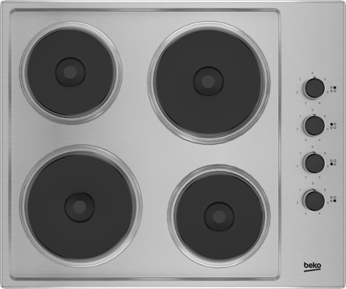 Beko - HIGE64100X elektrische kookplaat - 7768687652
