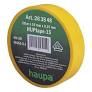 HAUPA - Elektro isolatietape 19 mm x 20 m geel - 263848