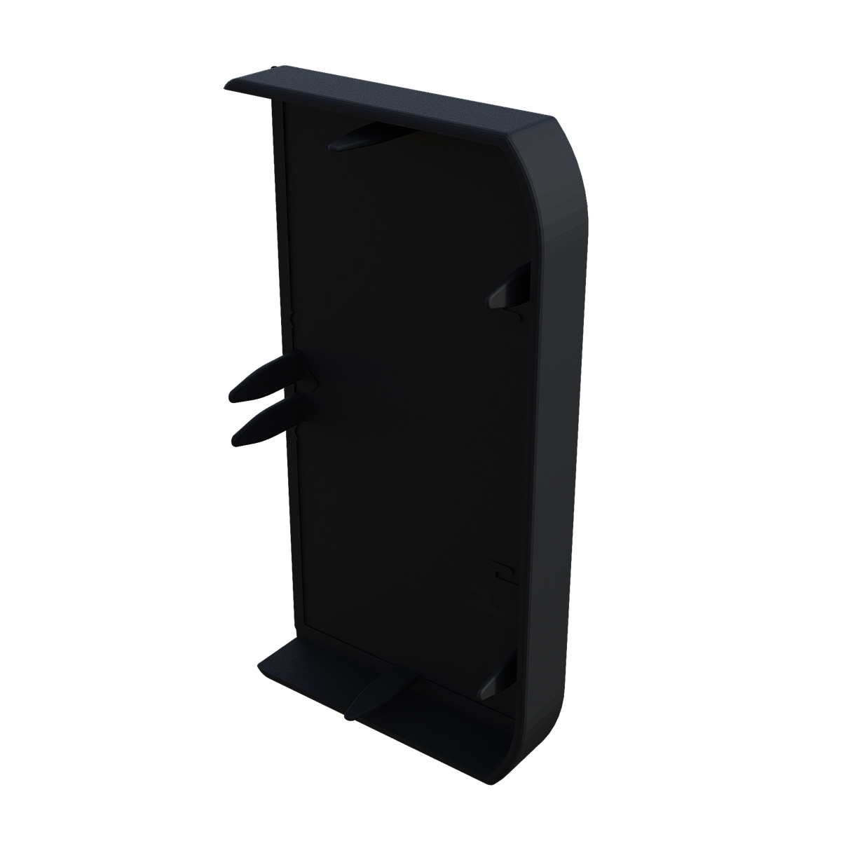 JSL - Inway eindstuk 100 x 54 mm zwart - IWTT10054BLACK
