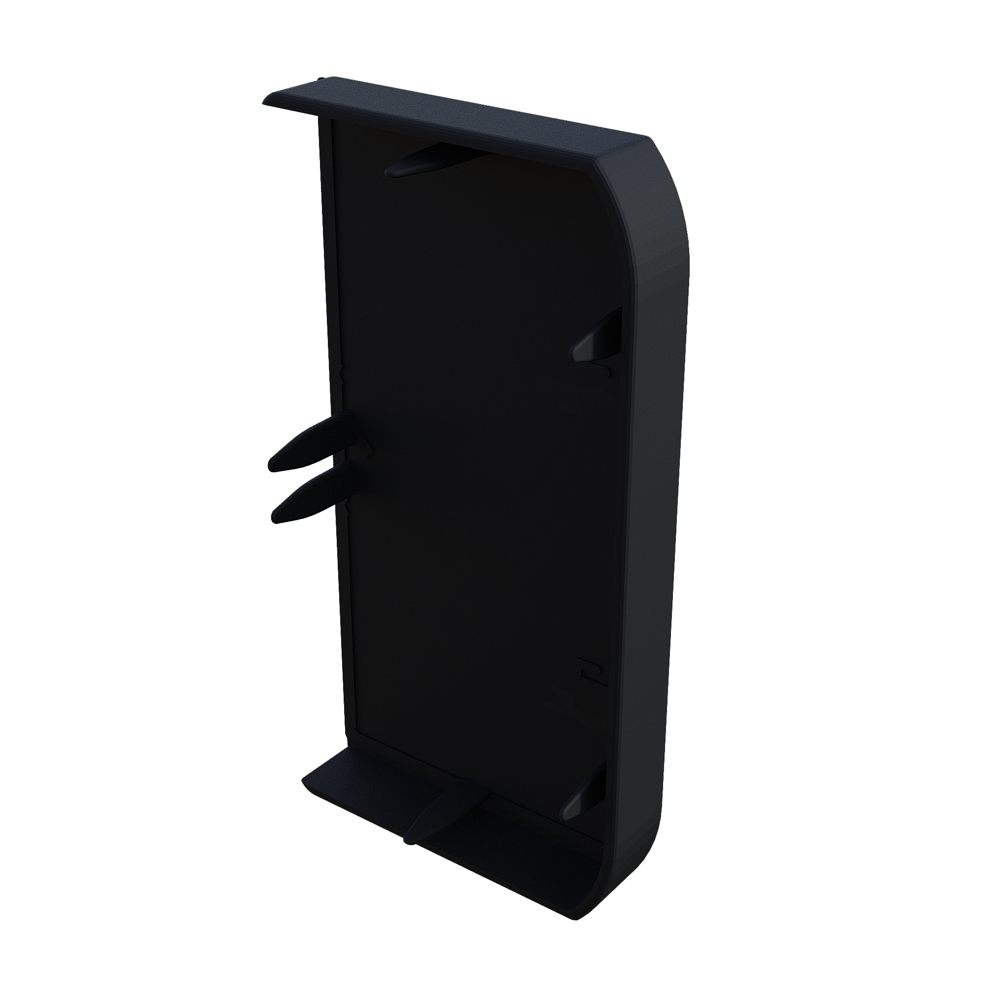 JSL - Inway eindstuk 40 x 17 mm zwart - IWTT4017BLACK