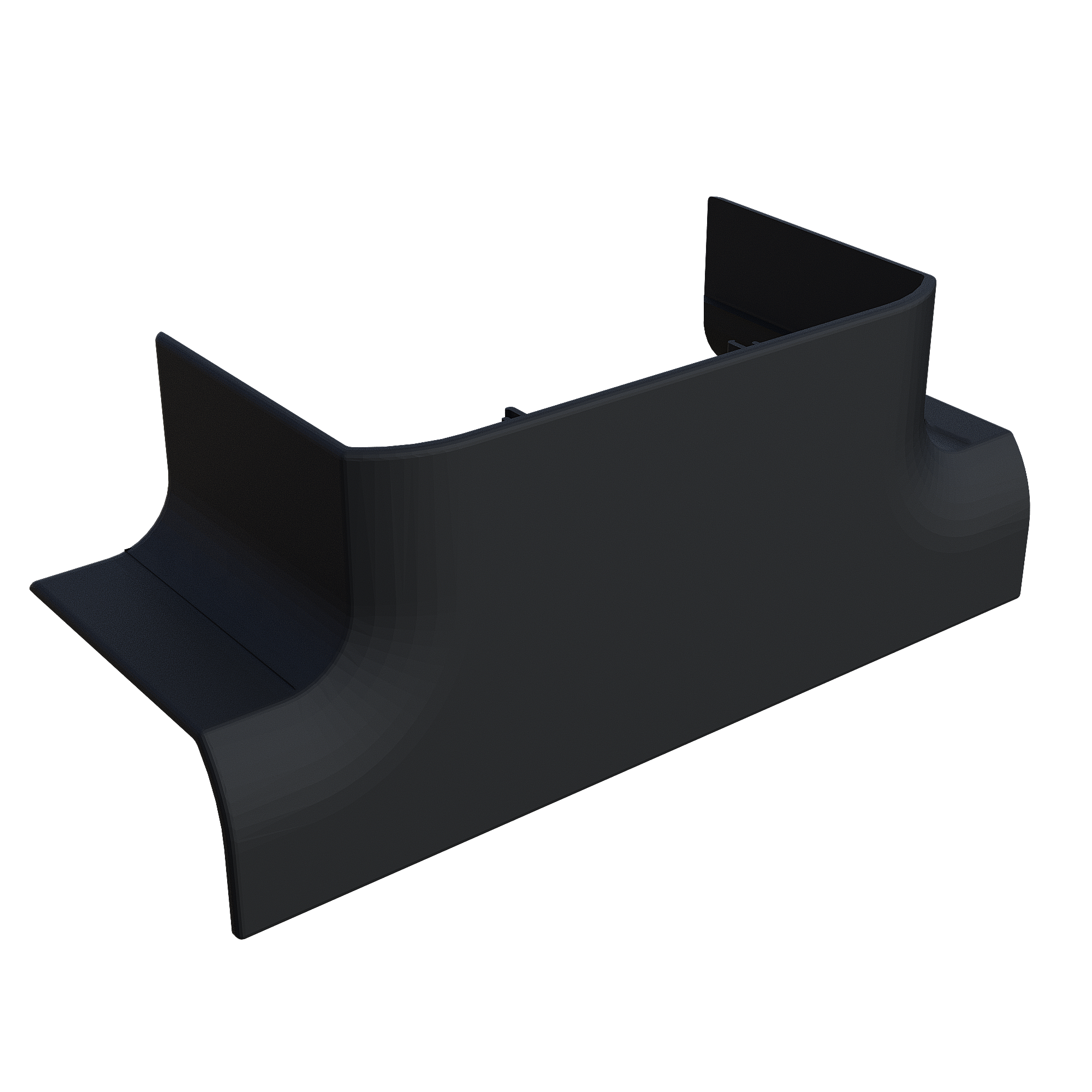 JSL - Inway T stuk 100 x 54 mm zwart - IWGT10054BLACK