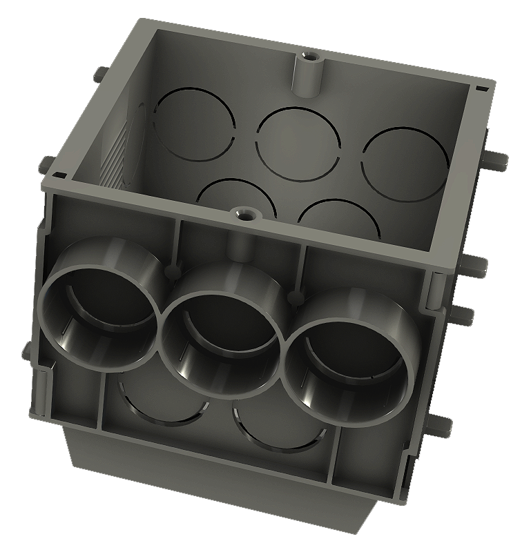 JSL - Inbouwdoos 60 x 60 x 65 mm - 431
