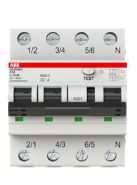 ABB - Diff. automaat DS203NC 3P+N C32 A 300 mA - ABB2CSR256140R3324