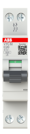 ABB - UNIBIS AUTOMAAT VYC30 2P 20A 3kA - ABBVYC32C20