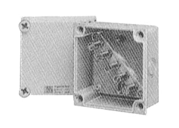 ABB - Aansluitdoos Serie 55 10 mm² met klemmen, metrisch - ABB4TBS555152C0200