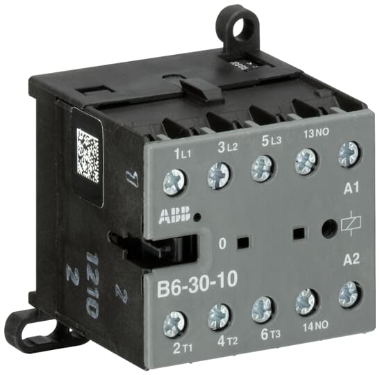 ABB - Minicontactor B6 30 10 3P + 1NO 24 V AC - ABBGJL1211001R0101