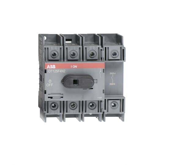 ABB - Lastscheider OT125F4N2 4P 125 A - ABB1SCA105051R1001