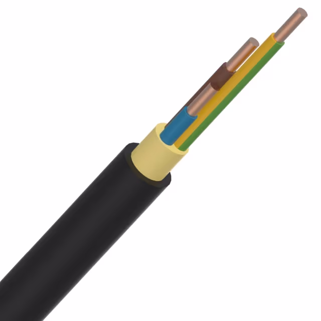 Kabel - EXVB 3G2,5 mm² aansluit Eca per meter - 500EXVB32G   NEXANS
