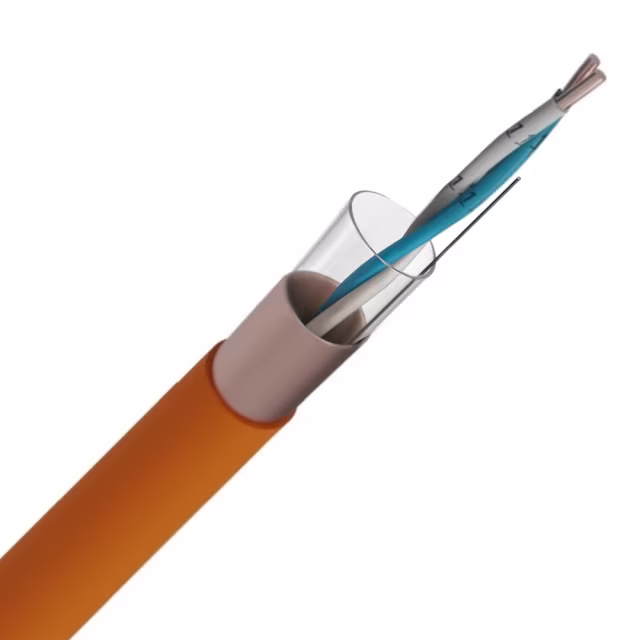 Kabel - Signaal 1x2xØ0,9 mm oranje per meter - SAM0109HUELF3(BE)
