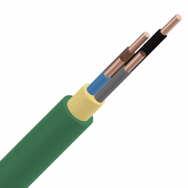 Kabel - XGB 4X10 mm² halogeenvrije installatie Cca per meter - XGB410B500