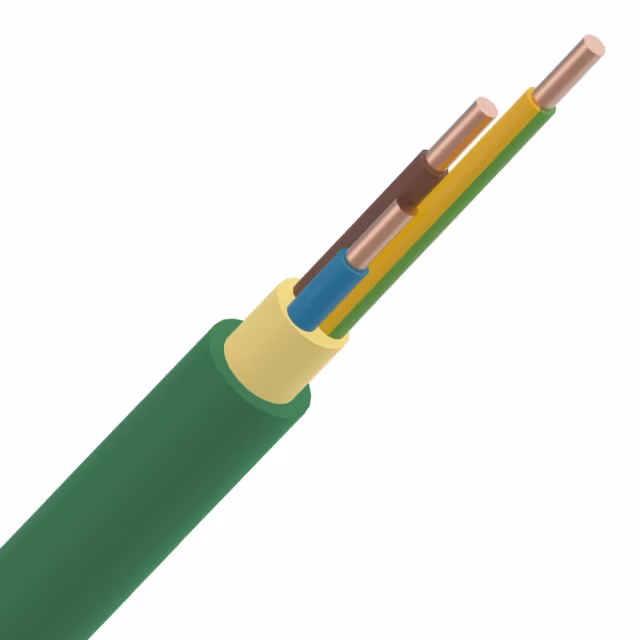 Kabel - XGB 3G1,5 mm² halogeenvrije installatie Cca per meter - +500XGB315G