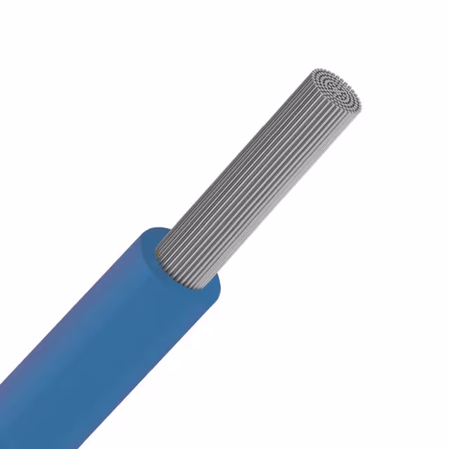 Kabel - H07V KT 16 mm² blauw soepele installatiedraad rol 100 m - 1048400-104