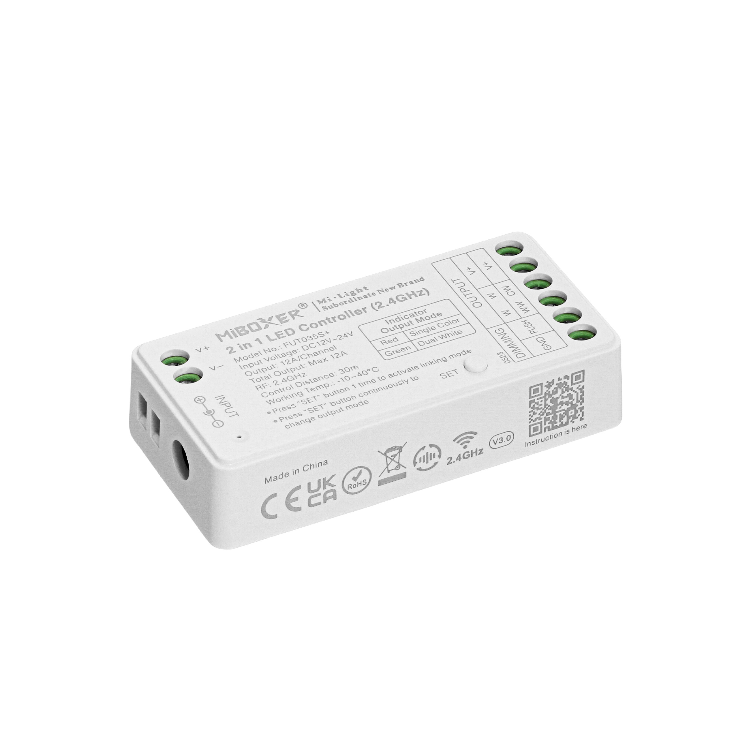 Indigo Lighting - Verstelbare witte dimregelunit 24 V - 5950/TW