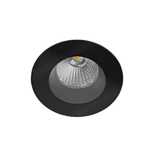 Indigo Lighting - IPHO 82 RD 9W 900Lm 3000K 38° IP65 DIM Mat zwart - DO16405