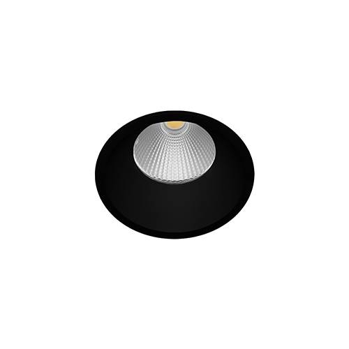 Indigo Lighting - ABY 1 RD 6,5W 550Lm 3000K 36° DIM Mat zwart - DO461WW05