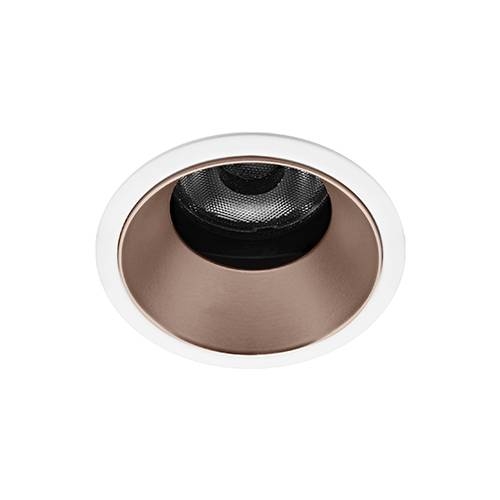 Indigo Lighting - SILK RDX WARM 6W 530Lm 36° DIM Mat wit Goud roze - DO50202