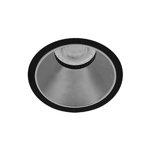 Indigo Lighting - FIJI R GU10 MAX10W PAR16 Mat zwart Zilver - DO51417