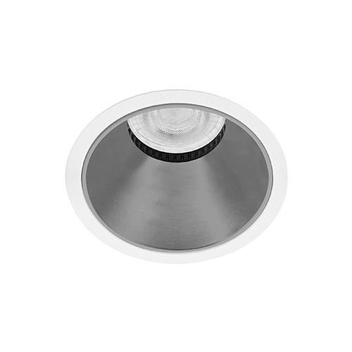 Indigo Lighting - FIJI R GU10 MAX10W PAR16 Mat wit Zilver - DO51453