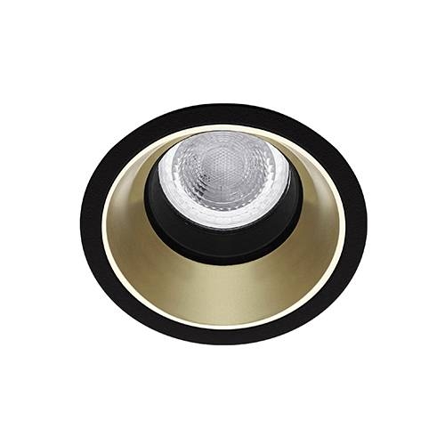 Indigo Lighting - COMO RX GU10 MAX10W PAR16 Mat zwart Champagne - DO51808